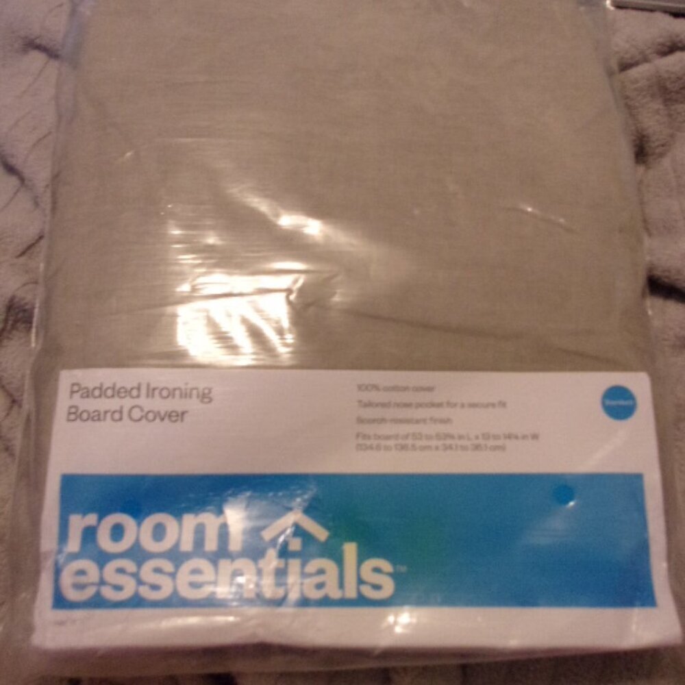 Ironing Board Cover New Standard Padded Gray